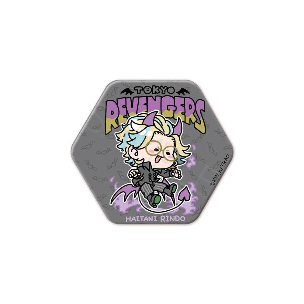 "Tokyo Revengers" Mocho M Hashiya Ryuyo Vol. 5 Hexagonal Can Badge