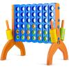 Ayeboovi Giant 4-in-A-Row, Jumbo 4-to-Score Yard Game for Kids and Adults Indoor Outdoor Party Family Connect Games Set with Quick Release Slider & Carrying Bag view 1