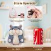 SANJOIN Kids Toddler Toys for Ages 2-4, Talking Hamster Repeats What You Say,Valentines Day Gifts for Boys Girls Interactive Plush Toy for 2 3 4 5 6 8 Year Old Boy Girl Birthday Gift (Gray) view 4