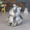 Bsetain Piggy Banks for Children Boy Retro Piggy Bank Creative Hippo Bank Beautiful Home Furnishings Adult Collectibles Children's Gifts view 2