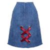 Proudoll 1/3 BJD Doll Clothes Outfit Set - Handcrafted Stylish Denim Skirt, White Hoodie, Scraf, Hat, Wig, Cross-Body Bag, and Boots, Compatible with 1/3 60cm 24in SD Dolls view 3