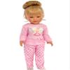 18 Inch Doll Clothes- Pjs with Matching Underwear Fits 18 Inch Kennedy and Friends Dolls and All Other 18 Inch Dolls (Pink Fairy Princess) view 4