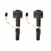 ZHIPAIJI Electronic Landing Gear, 25g 77mm 113mm Digital Servoless Retract Metal Electronic Retractable Landing Gear for RC SU27 Fixed Wing Aircraft Airplane Plane Model Drone Accessories (Color : He view 1