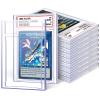 12 PCS Card Case Holder for Trading Cards, Acrylic Graded Card Slab Baseball Card Sleeves with Label Position Fit for MTG TCG and Sport Cards view 1