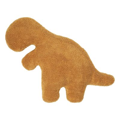 Isaacalyx Dino Nugget Pillow, 21 inch Large Soft Dinosaur Chicken Nuggets Pillow for Birthday Gifts, Dinosaur Theme Party Decorations