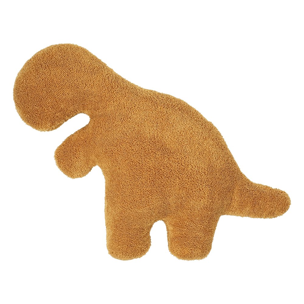 Isaacalyx Dino Nugget Pillow, 21 inch Large Soft Dinosaur Chicken Nuggets Pillow for Birthday Gifts, Dinosaur Theme Party Decorations