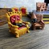 MunnyGrubbers - Dice Jail Cage - Time Out Chair & Dunce Hat - Chair of Shame - Crit Crown & Lucky Throne - (2x Random 7PC D20 Dice Set Included) - Gift for Dungeons and Dragons - DND - D&D - (Combo D) view 4