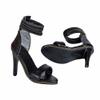 1/6 Scale Female Shoes,Female High Heels Sandal Boots Shoes Accessory for 12inch PH TBL JO Action Figure Body (Black Sandal 2) view 1