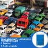 Tatuo 12 Pcs Protector Packs Compatible with Hot Wheels Model Car Clamshell Cases Plastic Display Protective Case Clear Die Cast Car Blister Pack Covers Storage(7.5 x 5 x 2 Inch,Stylish Style) view 4
