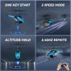 BUSSGO RC Helicopter, Remote Control Helicopter for Kids with 30Mins Flight(2 Batteries), 7+1 LED Light Modes, Altitude Hold, RC Toys for Boys Girls view 3