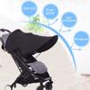 Baby Stroller Sun Shade with Mosquito Net Sun Shield Anti-UV Toddlers Stroller Canopy Summer Pram Sunshade Awning Breathable Pushchair Buggy Sun Rain Cover for Car Seat Jogger Accessories view 2