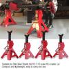 Alvinlite Steel Jack Stands Toy 4pcs,6Ton and 3 Ton Capacity Car Lifting Stand,Heightened Jack Stand Slide Up and Down for Rc SUV Mpv Scene Accessory view 2
