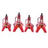 Alvinlite Steel Jack Stands Toy 4pcs,6Ton and 3 Ton Capacity Car Lifting Stand,Heightened Jack Stand Slide Up and Down for Rc SUV Mpv Scene Accessory view 4