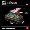 Acyland Bonsai Tree Building SetsJapanese Style Cherry Blossom Tree Mini Building Blocks(1101PCS), Including Garden, PlantsAnimalPondMeaningful Gift for 6 7 8 9 10+ Kids and Adults view 3