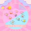 OSDUE Little Girl Jewel Rings, 36 PCS Adjustable Duplicate-Free Kids Jewelry Ring Set, Pretend Play and Dress Up Rings for Girls, Perfect Birthday/Children'S Day/New Year Gift for Girls Aged 3-12 view 4