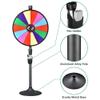 WinSpin 24 Inch Spinning Wheel Dual Use 14 Slots Prize Wheel with 41x25 Prize Drop Game Board for Party Tradeshow view 4