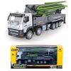 Gemini&Genius Concrete Pump Truck Toy for Kids and Todders Alloy 1-50 Die-cast Heavy Duty Wheeled Concrete Pumper Construction Vehicle Toys Collectible for Kids and Decoration for House view 1