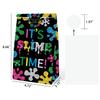 24 Pack Slime Party Favors Goodie Bags Painting Candy Gift Treat Bags with Stickers, Slime Art Theme Birthday It's Slime Time Party Decorations Supplies view 3