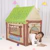 LimitlessFunN Clubhouse Kids Play Tent | Includes Star Lights & Carrying Case |, Children Indoor Large Playhouse for Boys, Toddlers, 28" D x 39" W x 43" H view 3