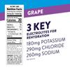 Pedialyte Fast Hydration Electrolyte Powder Packets, Grape, Hydration Drink, 24 Single-Serving Powder Packets view 2