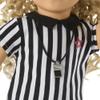 American Girl Truly Me 18-inch Doll Referee Outfit with Corded Whistle, Wristwatch, and Penalty Flag, For Ages 6+ view 3