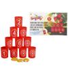 Enjoy Endless Fun with Summer Zone Bean Bag Toss Game - Perfect for Outdoor Entertaining view 1