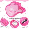 Jexine Cowgirl Hat Piata Bundle with a Blindfold and Bat Birthday Piatas for Western Cowboy Theme Birthday Party Favors Photo Prop Candy Holder Party Supplies (Sweet) view 3