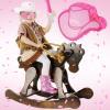 Jexine Cowgirl Hat Piata Bundle with a Blindfold and Bat Birthday Piatas for Western Cowboy Theme Birthday Party Favors Photo Prop Candy Holder Party Supplies (Sweet) view 4