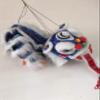 Chinese New Year Lion Dragon Dance Puppet Blue view 1