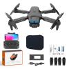A6 Dual Camera Obstacle Avoidance Folding Drone (black) view 1
