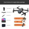 A6 Dual Camera Obstacle Avoidance Folding Drone (black) view 2
