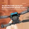 A6 Dual Camera Obstacle Avoidance Folding Drone (black) view 4