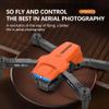 A6 Dual Camera Obstacle Avoidance Folding Drone (orange) view 3