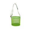 CDLV 4 Pack Beach Bags for Kids, Beach Mesh Shell Bag with Adjustable Straps and Zipper for Picking Up Shells Beach Toys view 2