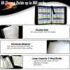 Sports Card Binder 900 Pockets, Trading Card Binder 9 Pocket with 50 Sleeves Fits 900 Sport Cards, Sports Card Holder with Zipper, Football Baseball Basketball Hockey Card Collection Storage Album view 4