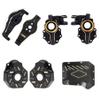 TRX4 Brass C-Hubs Caster Blocks Diff Cover Brass Front Axle Counter Weight for 1/10 RC Crawler TRX6 TRX4 Upgrade Parts (D 4-in-1) view 1