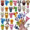 24 PCS Finger Puppets Set Mini Stuffed Animals Finger Puppet Toys for Storytelling Playing Teaching Shows Playtime Schools Birthday Party Gift Favor Supplies view 1