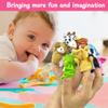 24 PCS Finger Puppets Set Mini Stuffed Animals Finger Puppet Toys for Storytelling Playing Teaching Shows Playtime Schools Birthday Party Gift Favor Supplies view 4