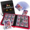 FunGuys Toploader Binder, Trading Card Binder Storage, 252 9 Pocket Top Loader Binder, Card Collection for Yugioh, MTG, TCG, Pokemon Card Folders view 1