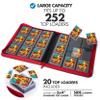 FunGuys Toploader Binder, Trading Card Binder Storage, 252 9 Pocket Top Loader Binder, Card Collection for Yugioh, MTG, TCG, Pokemon Card Folders view 2