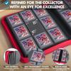 FunGuys Toploader Binder, Trading Card Binder Storage, 252 9 Pocket Top Loader Binder, Card Collection for Yugioh, MTG, TCG, Pokemon Card Folders view 4