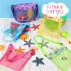Frienda 15 Pack Mesh Beach Tote Bag, Seashell Bags, Bag Toys Organizer for Holding Beach Children' Toys Market Picnic(Cute Style) view 3