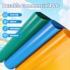 21FT Commercial Grade Inflatable Water Slides for Kids Adults, Solid PVC Heavy Duty Big Backyard Waterslide W/Airtight Splash Water Pool, Tropical Outdoor Slide Park, 950w Blower, 21x9x12ft view 3