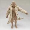 1/12 Creamy-White Iron Wire Trench Coat for 6" Strong Body.(only Coat) view 2