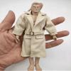 1/12 Creamy-White Iron Wire Trench Coat for 6" Strong Body.(only Coat) view 4