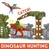 12PCS Mini Dinosaurs Figurines Toys with Dinosaur Trainning Fence Play Toys Set for Kids 3-5 5-7, Capture n Escape Jurassic Dino World Playset, including 12 Jurassic Dinosaur Fences Gates 2 Blasters view 2