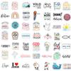 100 Pack Inspiring Christian Stickers for Water Bottles, Laptops, Phone Cases, Waterproof Vinyl, Religious Easter Gifts, Bible Verse Stickers, Christian Gifts for Kids, Teens, Girls and Boys (Faith) view 4