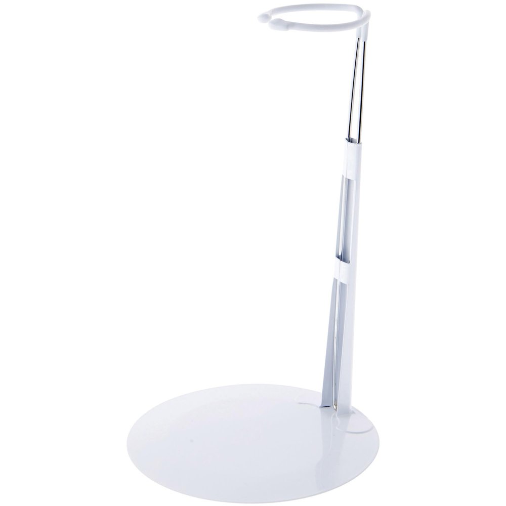 Bard's 794W White Adjustable Doll Stand, fits 18 to 21 inch Dolls, Waist Width adjusts from 1.875 to 3 inches, Pack of 3