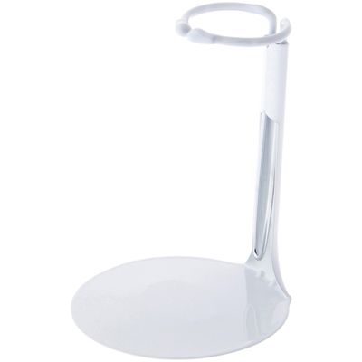 Bard's 791W White Adjustable Doll Stand, fits 6 to 9 inch Dolls, waist width adjusts from 1.25 to 1.75 inches, Pack of 6