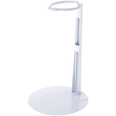 Bard's 793W White Adjustable Doll Stand, fits 12 to 18 inch Dolls, waist width adjusts from 1.875 to 2.5 inches, Pack of 24